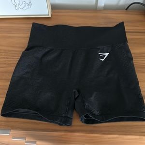 Gymshark vital seamless shorts- black mark